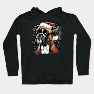 Boxer christmas Hoodie